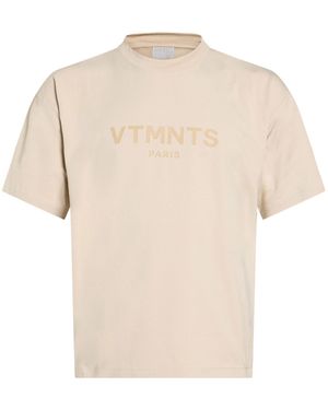 VTMNTS T-Shirt Cotton, Elastane - White