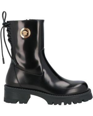 Versace Ankle Boots - Black