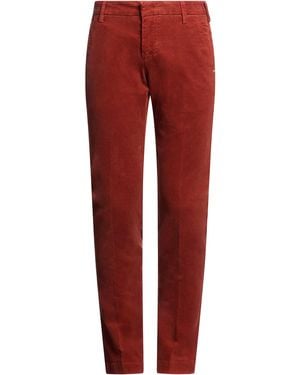 Entre Amis Trousers Cotton, Elastane - Red