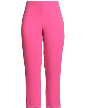Gai Mattiolo Love To Love Fuchsia Pants Polyester - Pink