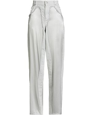 Blumarine Light Pants Acetate, Silk, Cotton - Gray