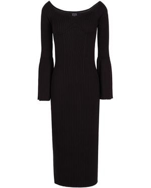 8 by YOOX Midi Dress - Black