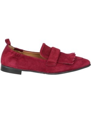 Garlani Loafers Leather - Red