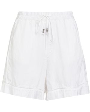 Mason's Shorts & Bermuda Shorts Lyocell, Linen, Viscose - White
