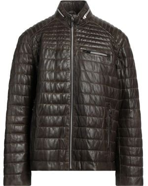 Milestone Puffer Sheepskin - Black