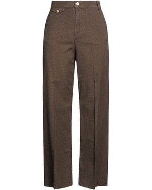 40weft Pants Cotton, Elastane - Brown