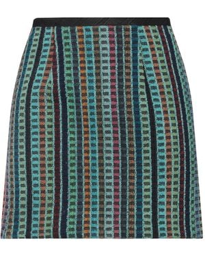 Marine Serre Mini Skirt - Green