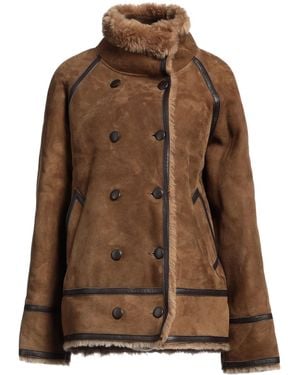 Sandro Shearling & Teddy - Brown