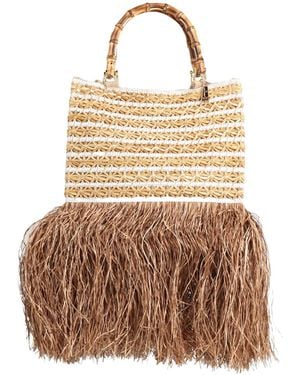 La Milanesa Handbag Natural Raffia