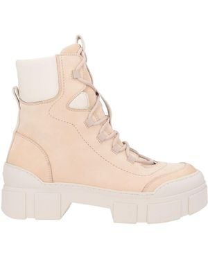 Vic Matié Blush Ankle Boots Leather - Natural