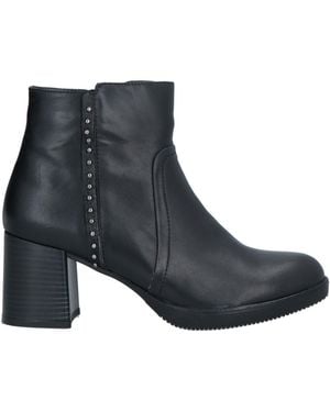 Nila & Nila Ankle Boots Soft Leather - Black
