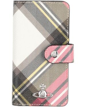 Vivienne Westwood Ivory Covers & Cases Leather - Gray