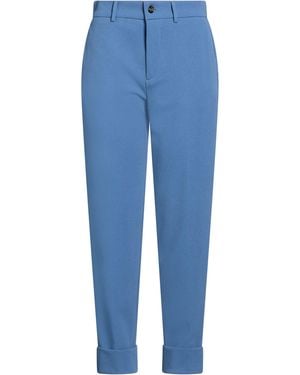 Berwich Slate Pants Polyester, Elastane - Blue