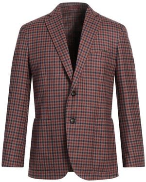 ANDREA BARBERI Brick Blazer Wool - Purple