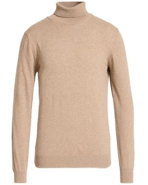 Berna Turtleneck Wool, Viscose, Polyamide, Cashmere - Natural