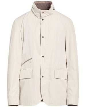 Moorer Jacket Polyester, Viscose - Natural