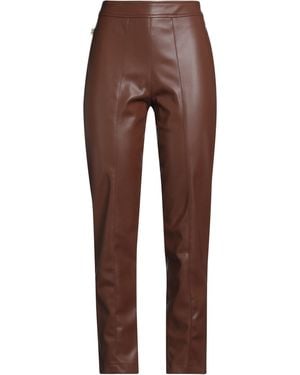Jijil Trousers Polyester, Polyurethane - Brown