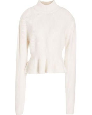 8 by YOOX Turtleneck - White
