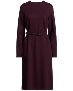 Liviana Conti Midi Dress Viscose, Polyamide, Elastane - Purple