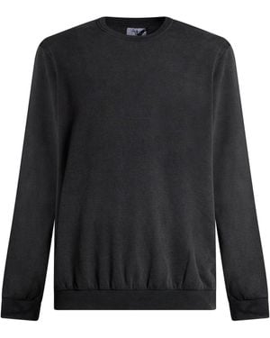 Crossley Sweatshirt Cotton, Merino Wool - Black