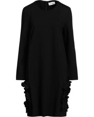 MEIMEIJ Mini Dress Viscose, Polyamide, Elastane - Black