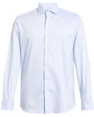 Caruso Sky Shirt Cotton - Blue
