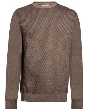 Bob Taupe Jumper Virgin Wool - Brown