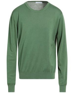 Manuel Ritz Military Jumper Cotton - Green