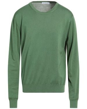 Manuel Ritz Military Jumper Cotton - Green