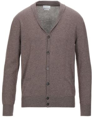 Ballantyne Light Cardigan Wool, Silk, Cashmere - Gray