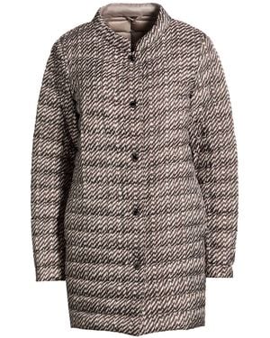 Moorer Plumífero Y Acolchado - Gris