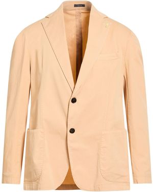 Guarinucci Sand Blazer Cotton, Elastane - Natural