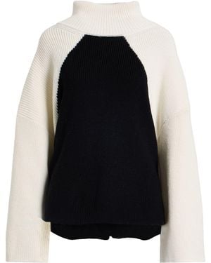 Akep Rollkragenpullover - Schwarz