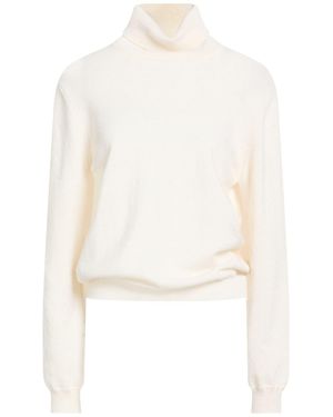 Bellwood Cream Turtleneck Wool, Cashmere - White