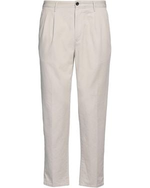 Incotex Ivory Trousers Cotton - White