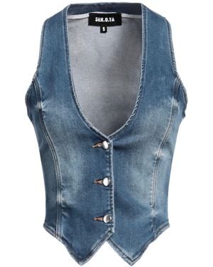 SER.O.YA Waistcoat - Blue