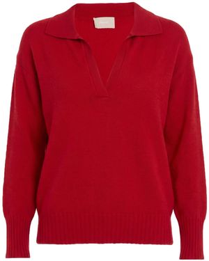 Drumohr Sweater Cashmere - Red