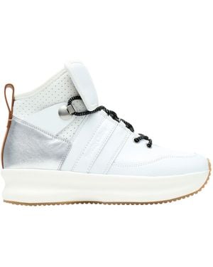 See By Chloé Platform Lace-up Sneakers - White