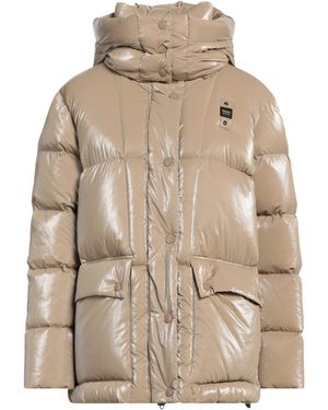 Blauer Puffer - Natural
