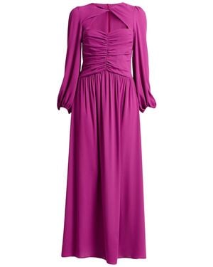 Soallure Maxi Dress Polyester - Purple