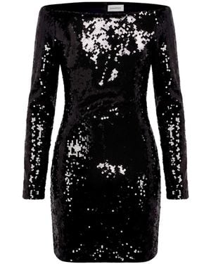 16Arlington Mini Dress Polyester, Recycled Polyester - Black