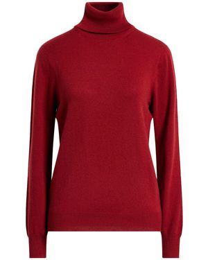 Agnona Turtleneck Cashmere - Red