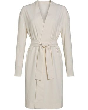 Max Mara Overcoat & Trench Coat Polyester, Elastane - White