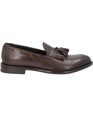 Tagliatore Loafers Leather - Gray