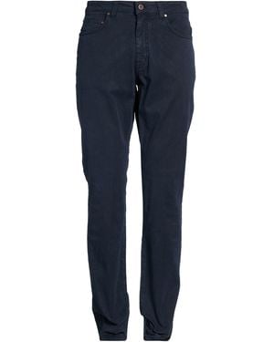 Boglioli Jeans Cotton, Tencel, Silk, Elastane - Blue