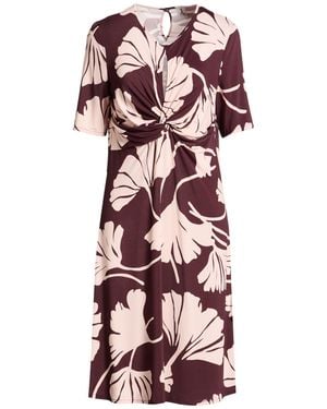 1 One Midi-Kleid - Rot
