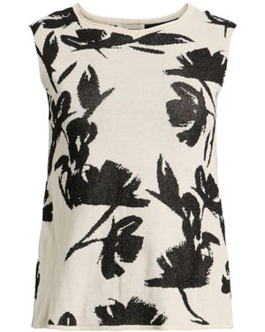 ALESSIA SANTI Top Cotton, Viscose, Polyester - Black