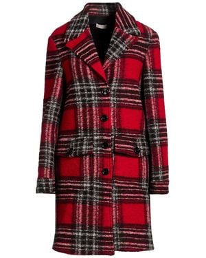 Liu Jo Coat Polyester, Virgin Wool - Red