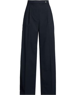 Department 5 Trousers Polyester, Virgin Wool, Elastane - Blue