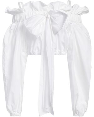 Patou Top Cotton - White